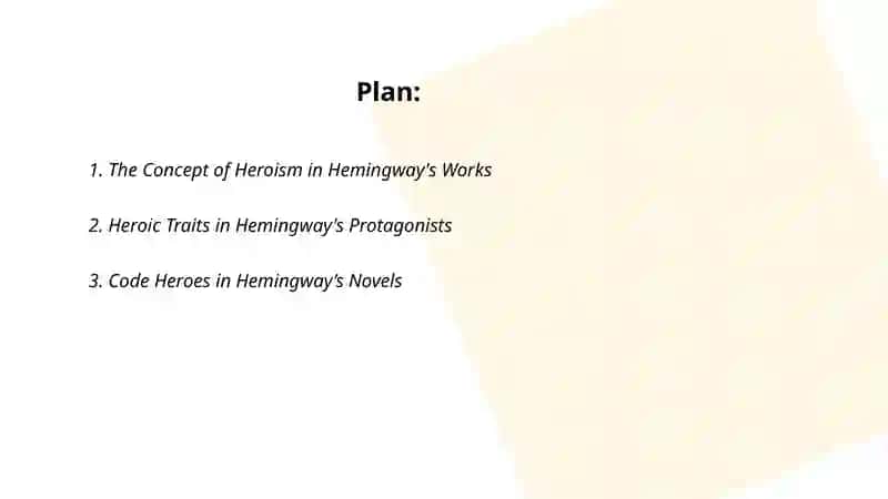 the reflection of heroism in the novels of ernest Hemingway 2