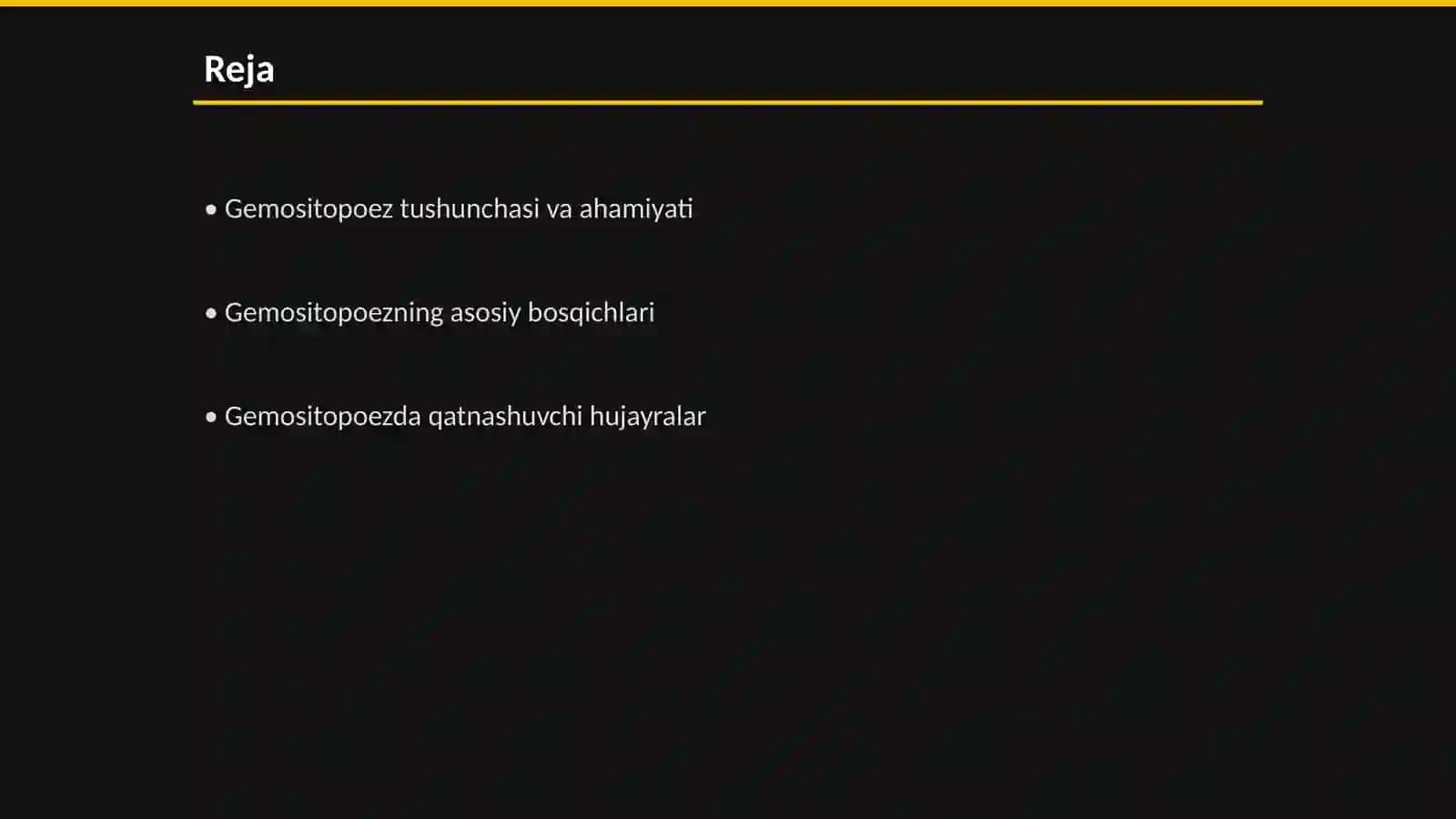 Gemositopoez va uning bosqichlari 2