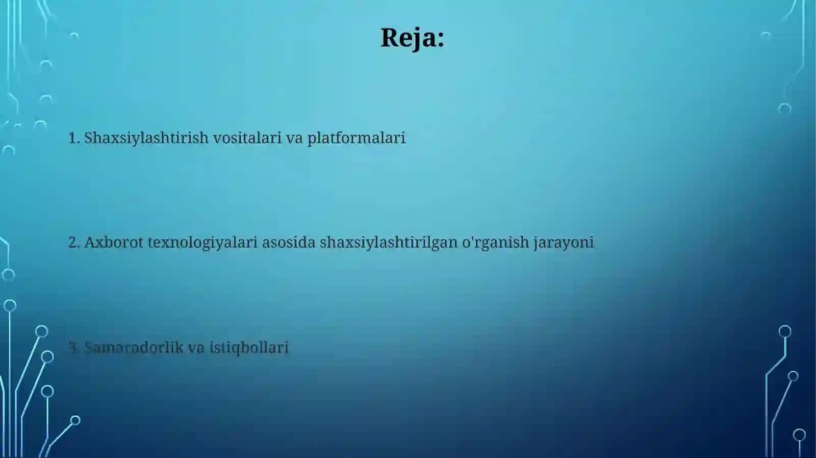 Shaxsiylashtirilgan Ta'limning Kelajagi 2