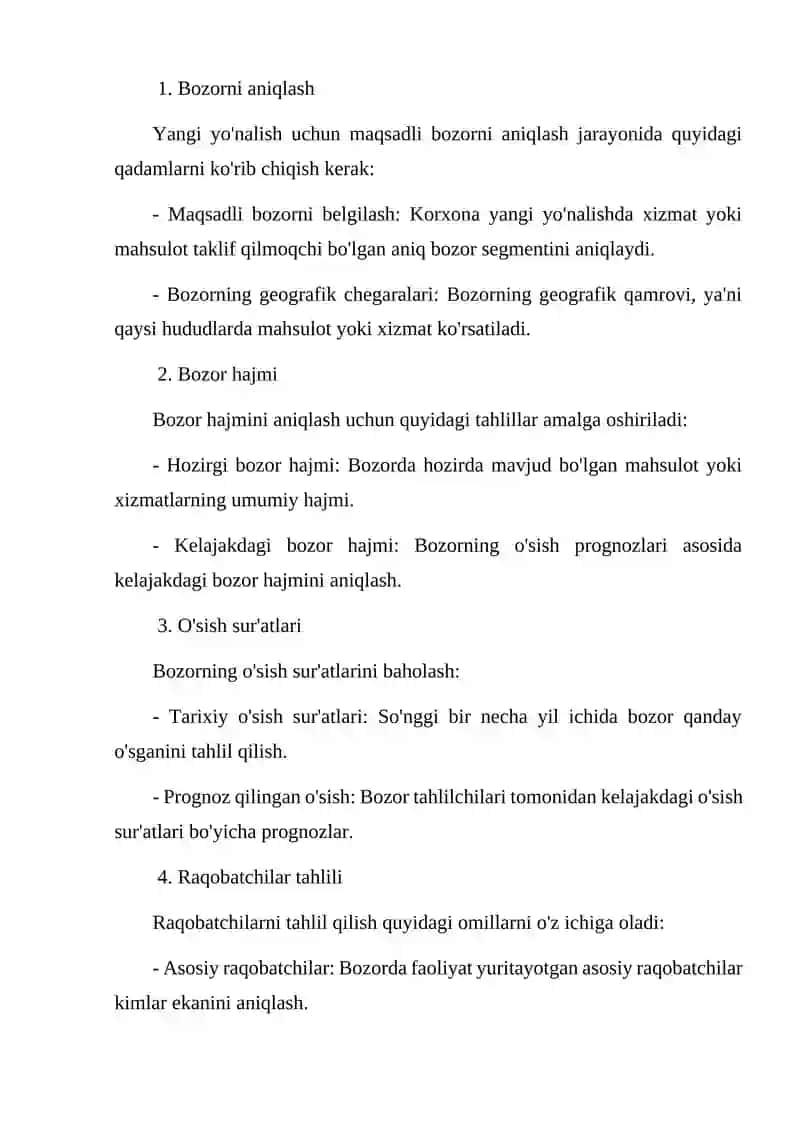 Bozorning Potensialini Tahlil Qilish 2