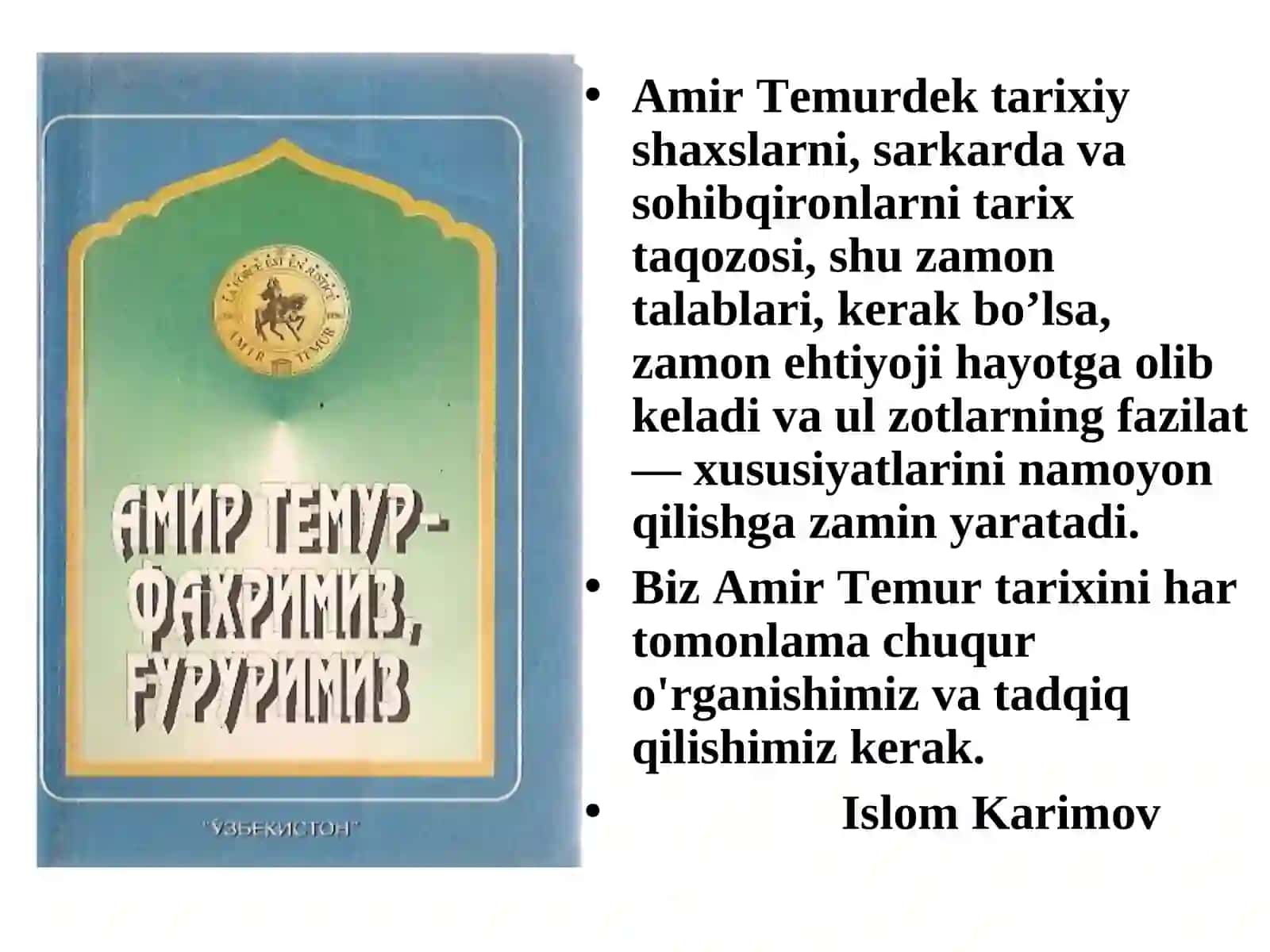 Amir Temur 2