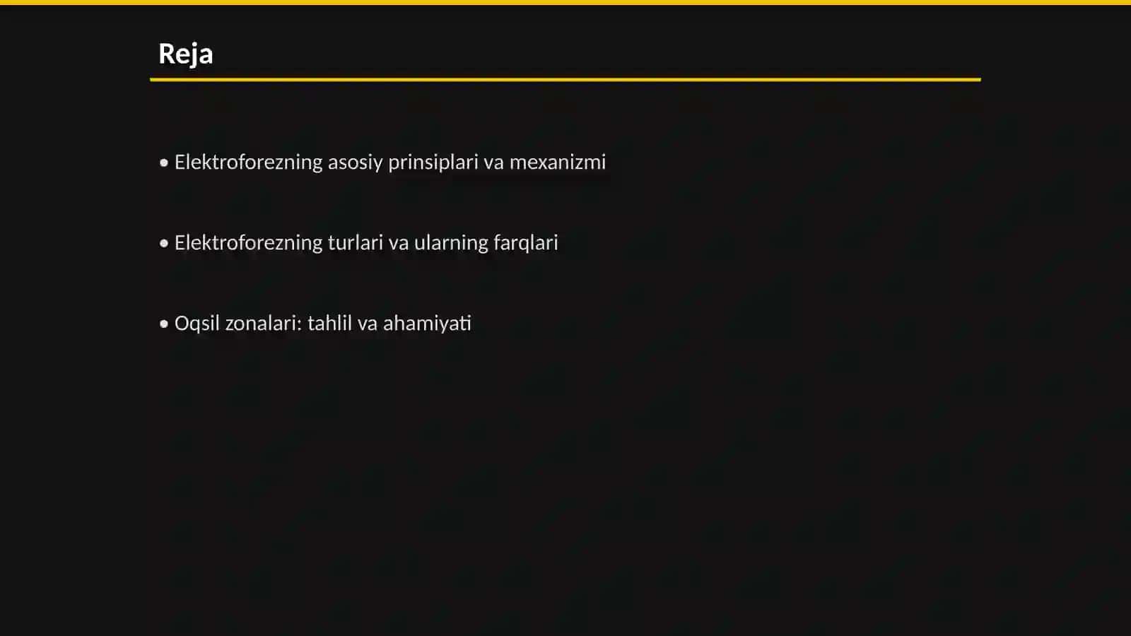 Elektroforez usullari va ularni turlari 2