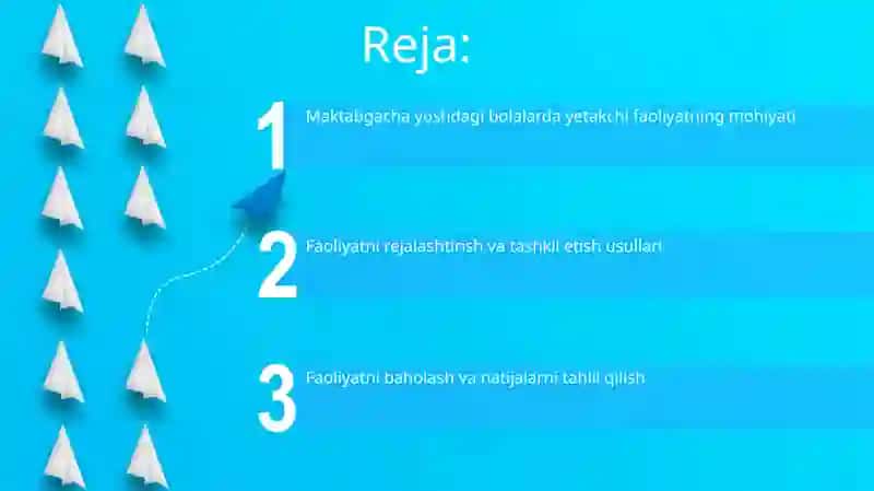 Maktabgacha yoshdagi bolalarda yetakchi faoliyatning mohiyati 2