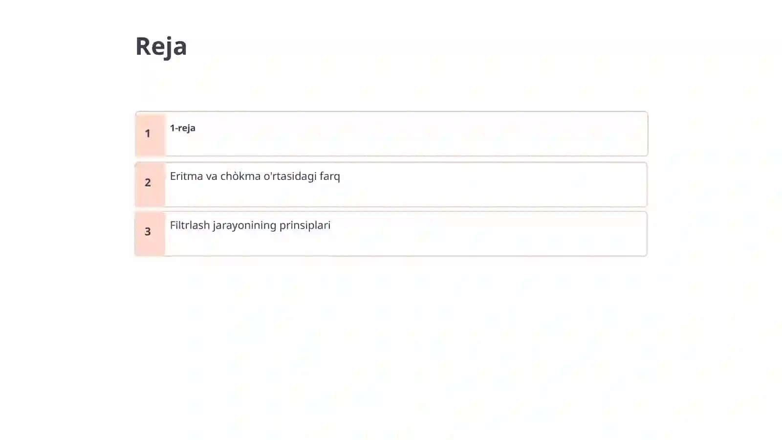 Chòkmani eritmadan filtrlash.sentirifugalash 2