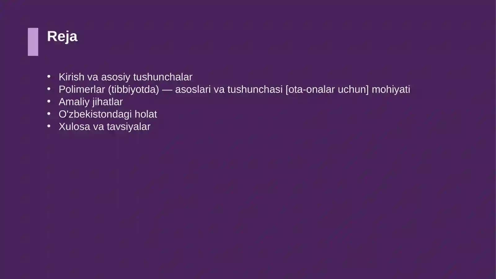Polimerlar (tibbiyotda) — asoslari va tushunchasi [ota-onalar uchun] 2