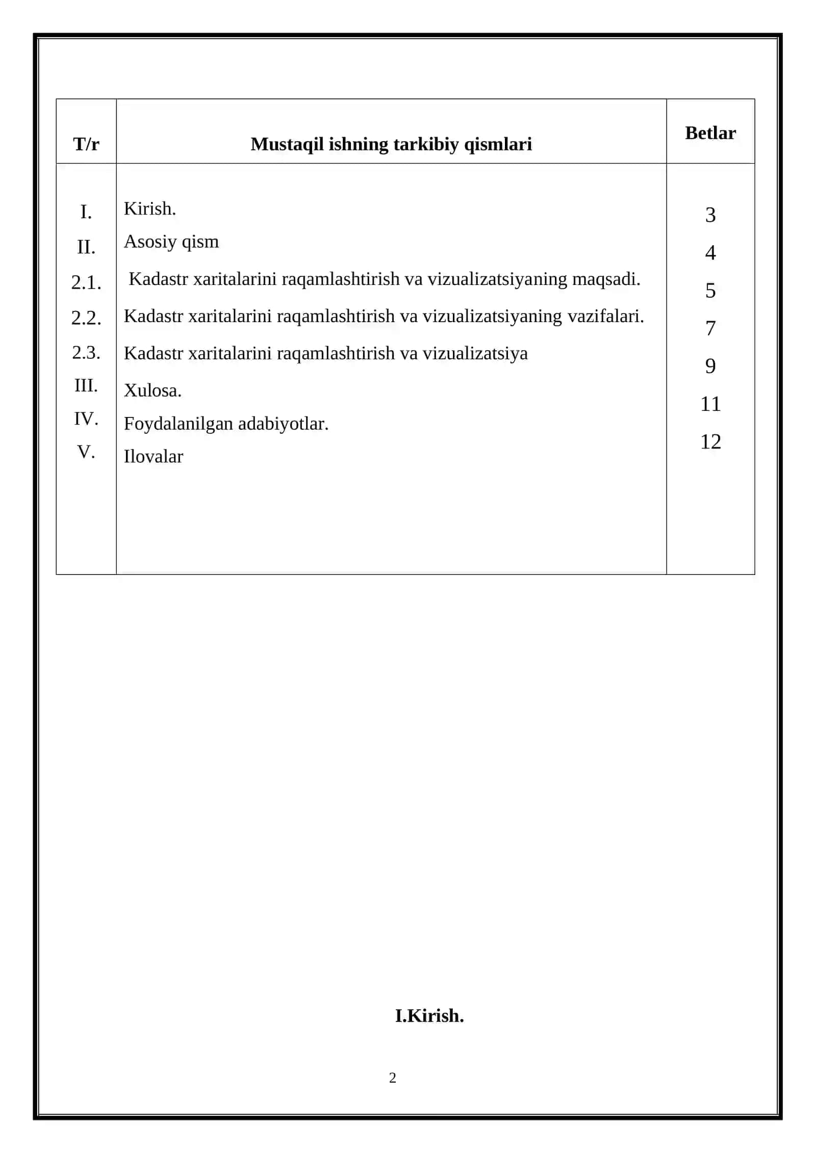 Kadastr xaritalarini raqamlashtirish va vizualizatsiya 2