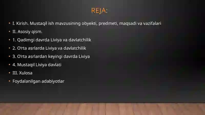 Liviya davlatchiligining shakllanishi va rivojlanishining kartografik tahlili(tarixiy mavzuli va siyosiy kartalar misolida) 2