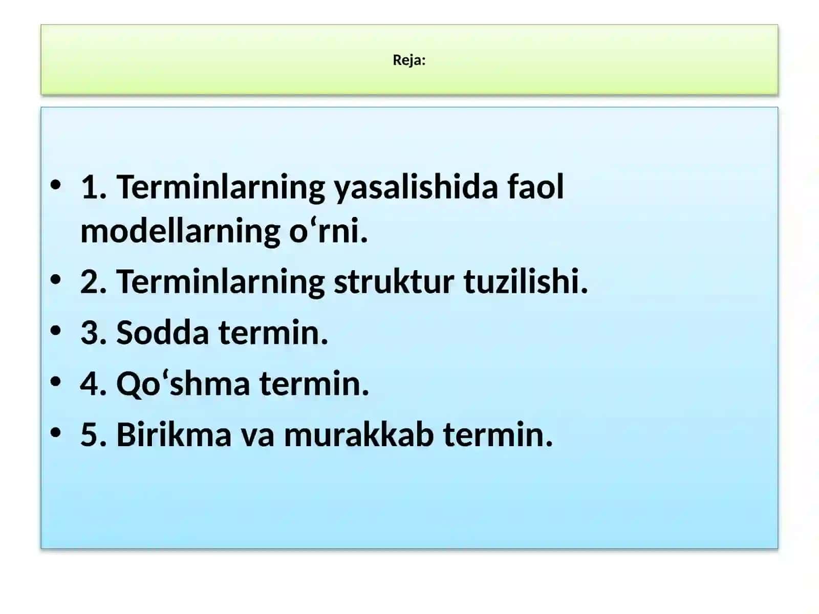 O'zbek til terminlarining struktur-grammatik qurilishi 2