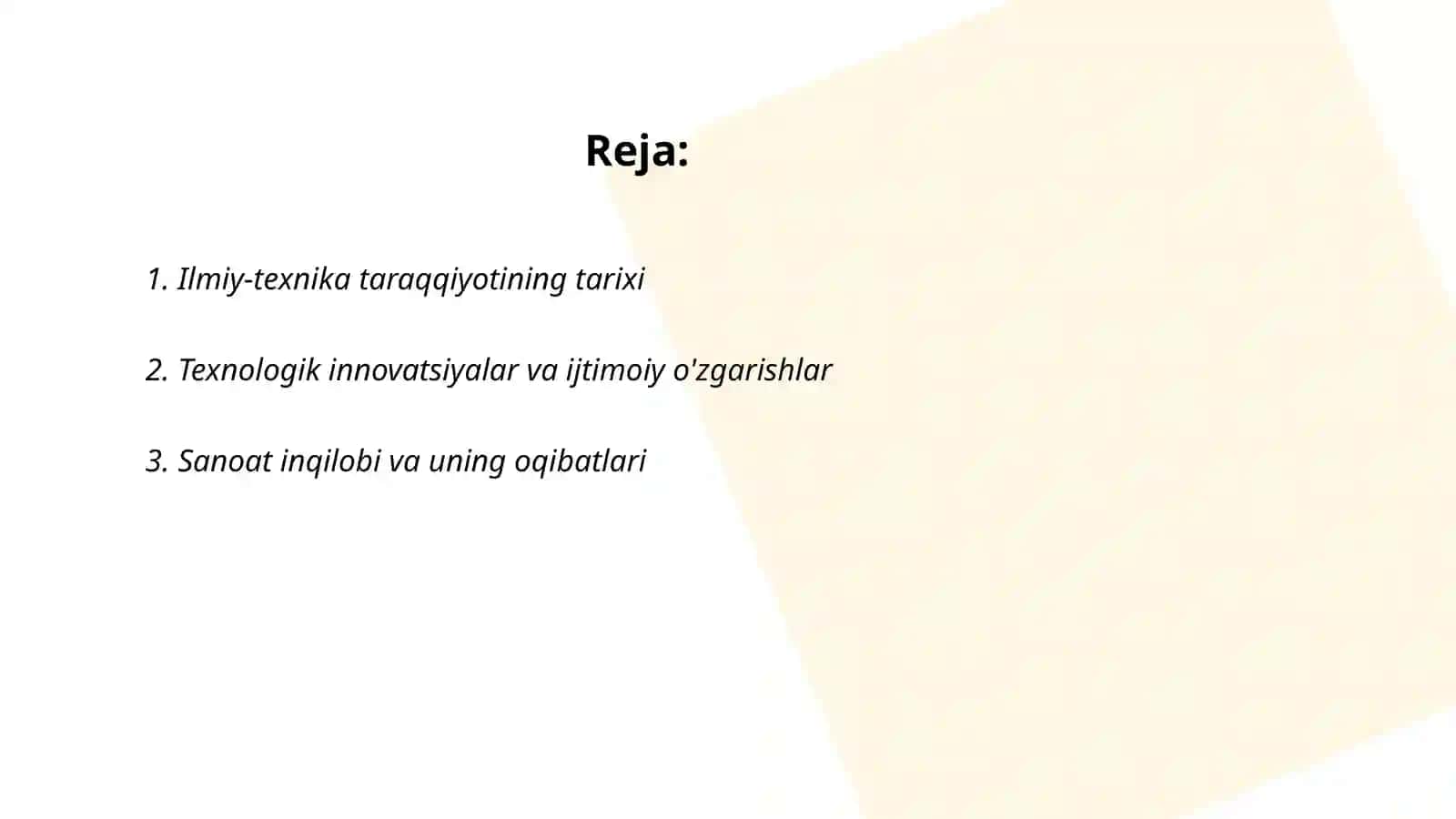Ilmiy-texnika taraqqiyoti va uning sotsial oqibatlari 2