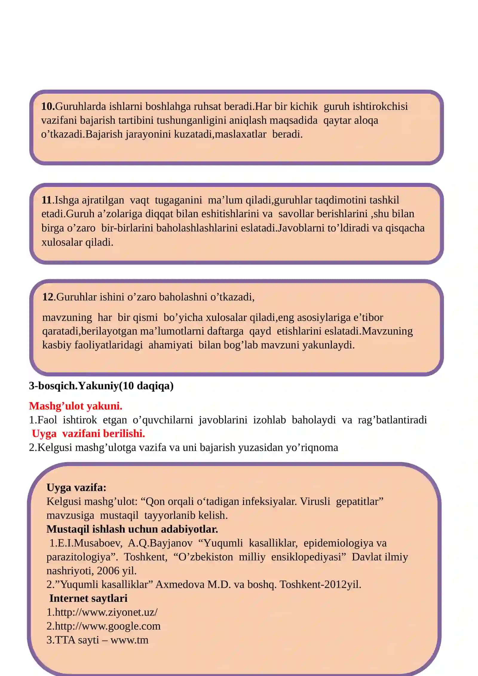 Tepki (epid parotit), difteriya (bo‘g‘ma),ko‘kyutal va parako‘kyutal 2