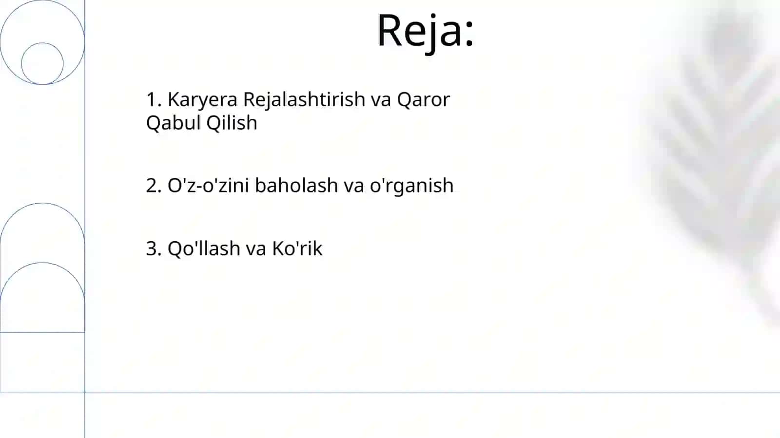 Kasbga yonaltirish bosqichlarining mazmuni 2