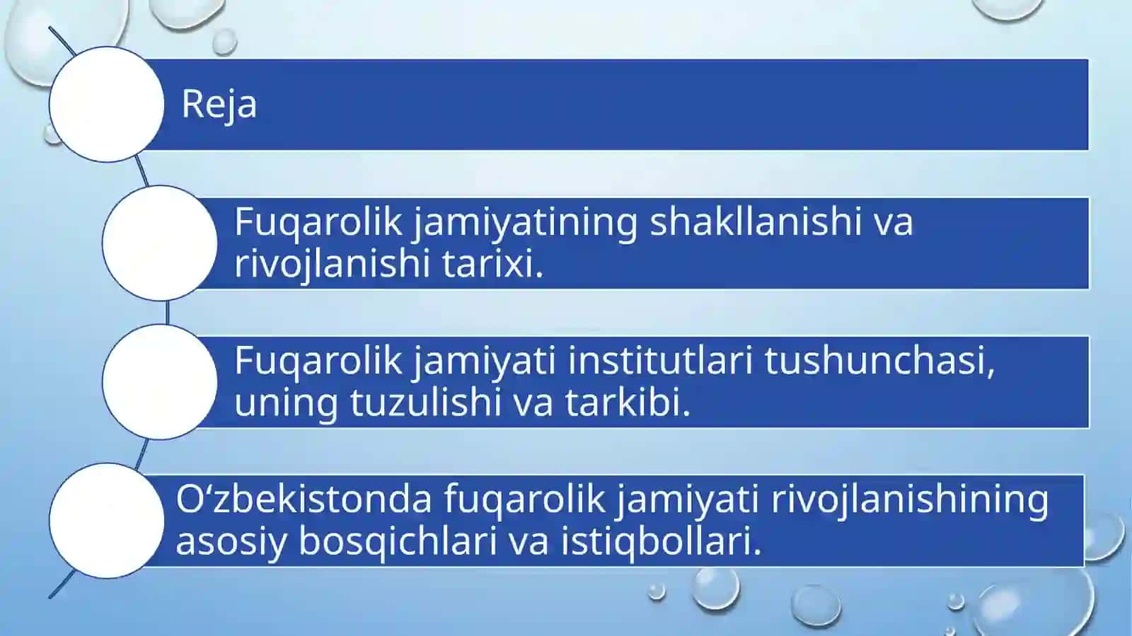 Fuqorolik jamiyatining shakillanishi va rivojlanishi 2