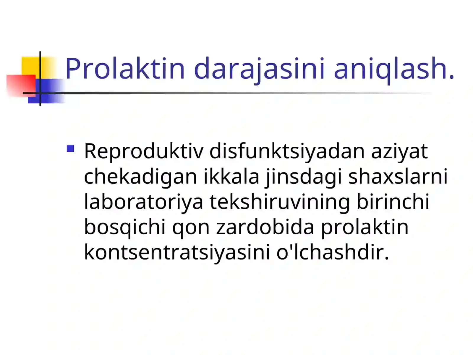 Reproduktiv tizim kasalliklarining laboratoriya diagnostikasi 2
