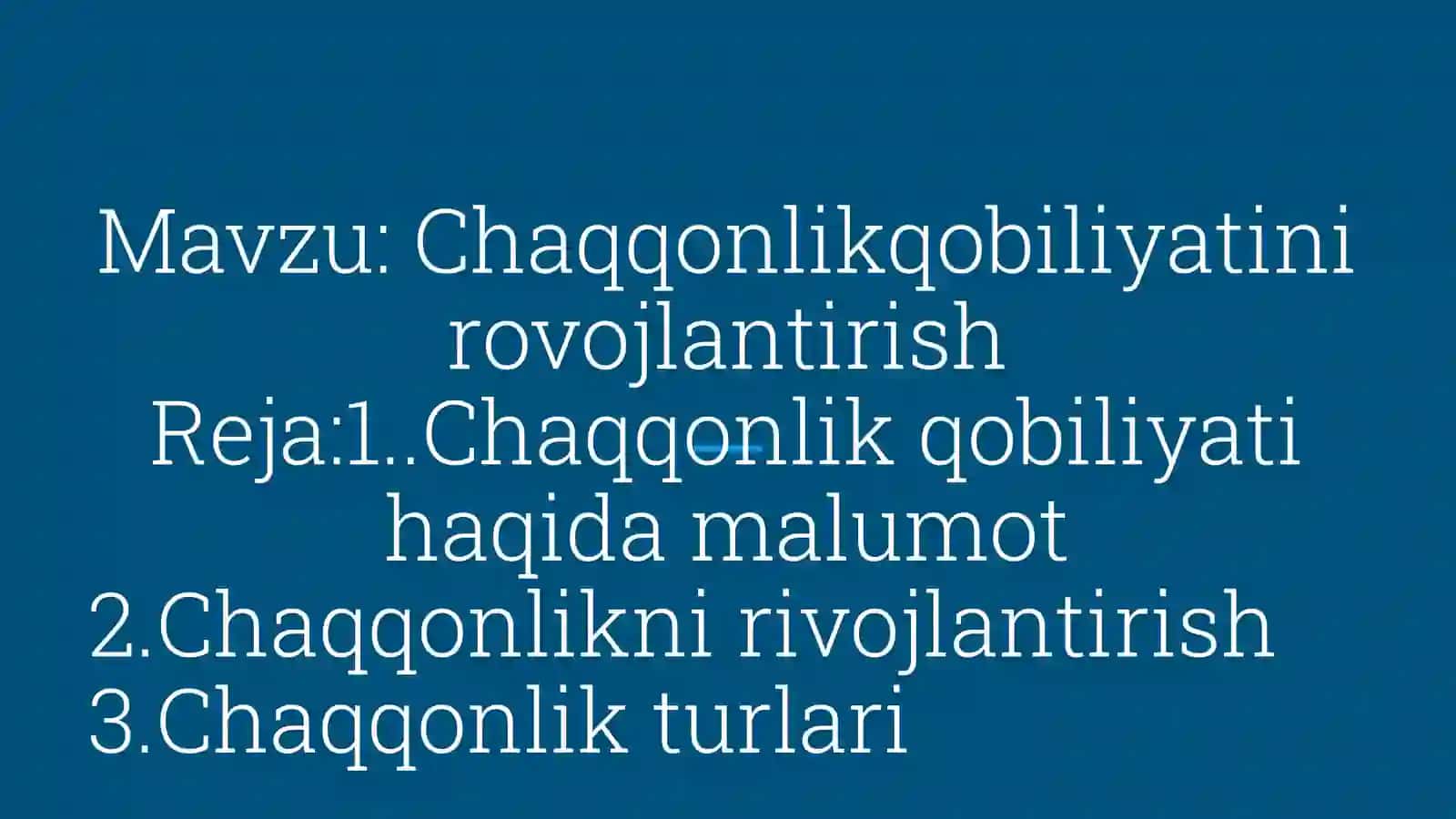 Fan-Jismoniy madaniyat nazariyasi va metodikasi 2