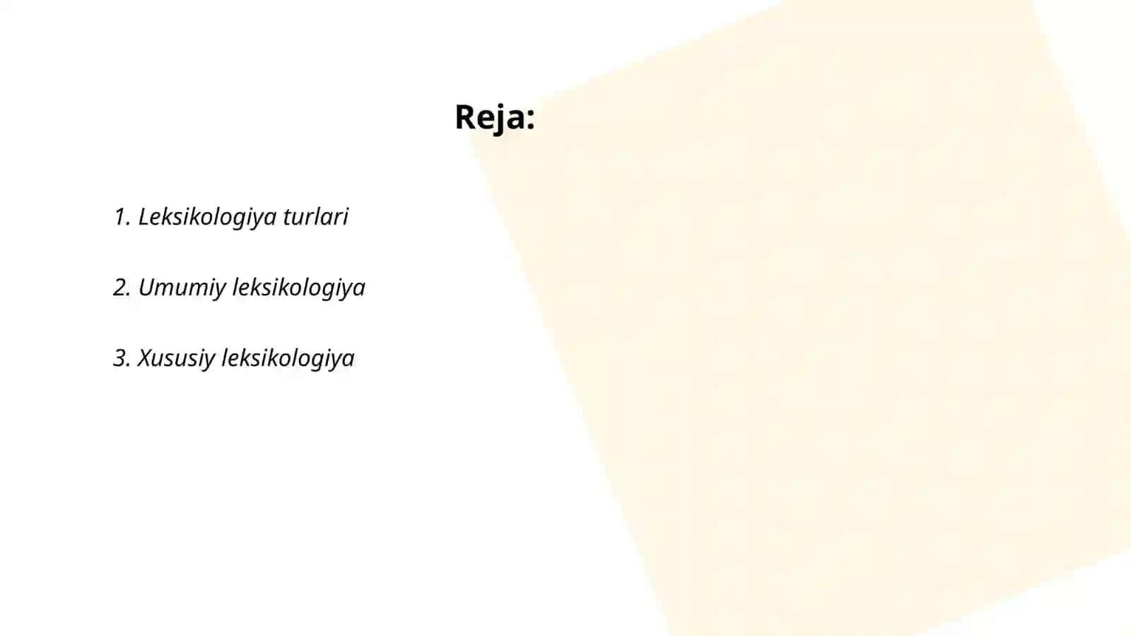 Leksikologiya turlari 2