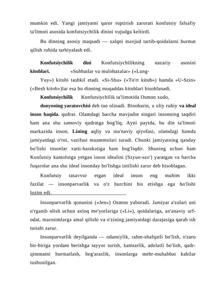 Konfutsiylik Dini Tarixidan 2