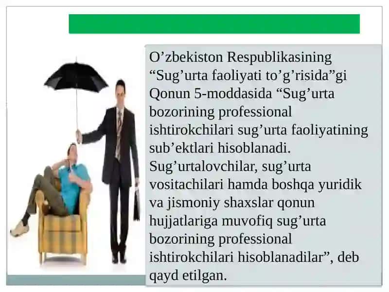 Sug‘urta. 2