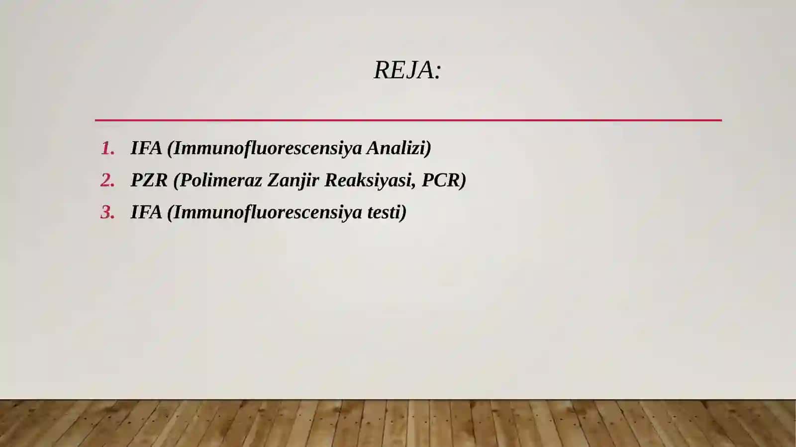 IFA, immunoblot, PZR, radioimmun reaksiyalarning yuqumli kasalliklar tashhisida qo'llanilishi, qo'yish tehnikasi 2