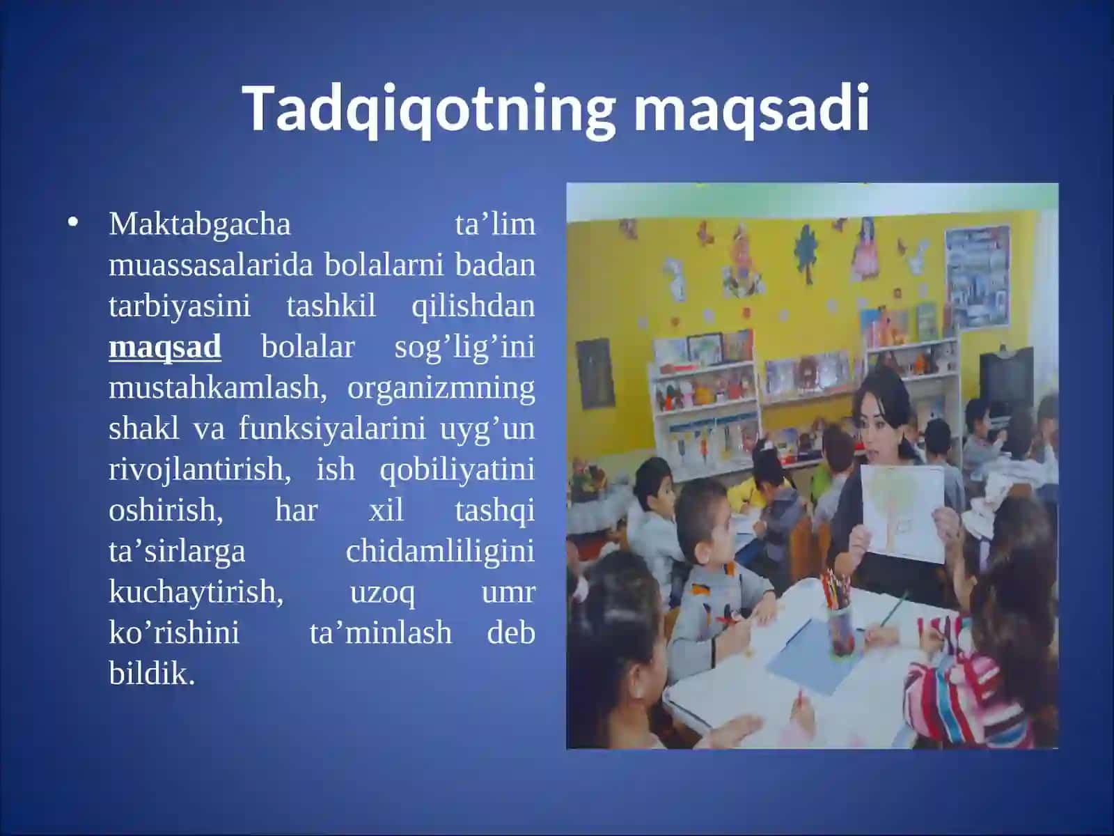 MAKTABGACH A TA'LIM YOSHIDAGI BOLALAR JISMONIY TARBIYASINI TASHKIL QILISHNING PEDAGOGIK-PSIXOLOGIK ASOSLARI 2