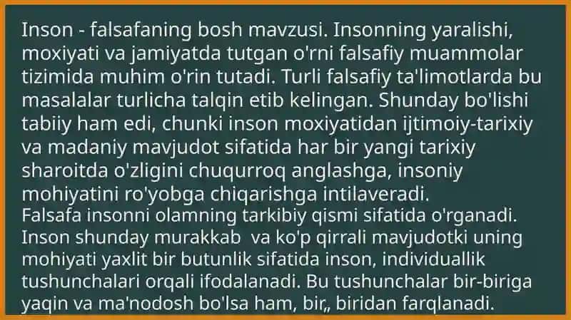 Insonfalsafasi 2