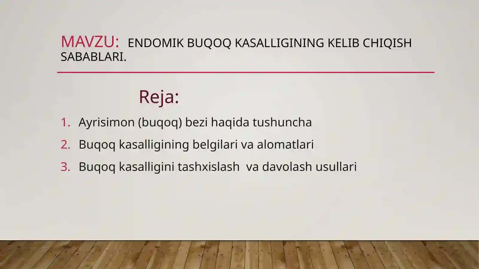 Endomik buqoq kasalligining kelib chiqish sabablari 2