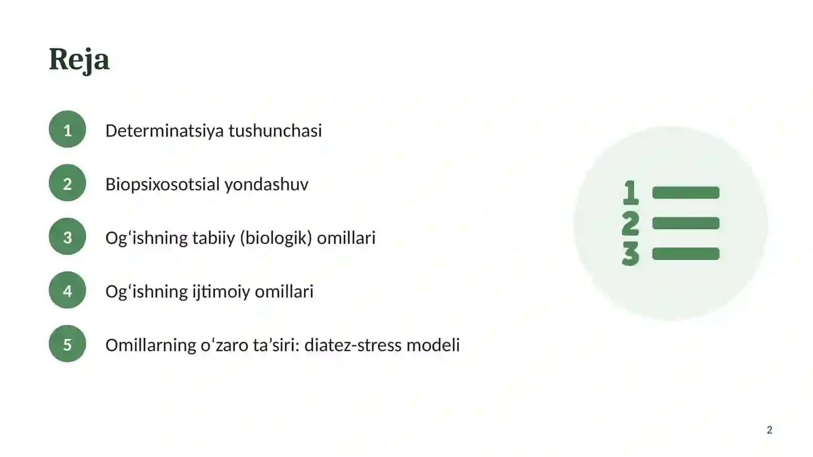 Shaxs og‘ishgan xulqining determinatsiyasida ijtimoiy va tabiiy birlik 2