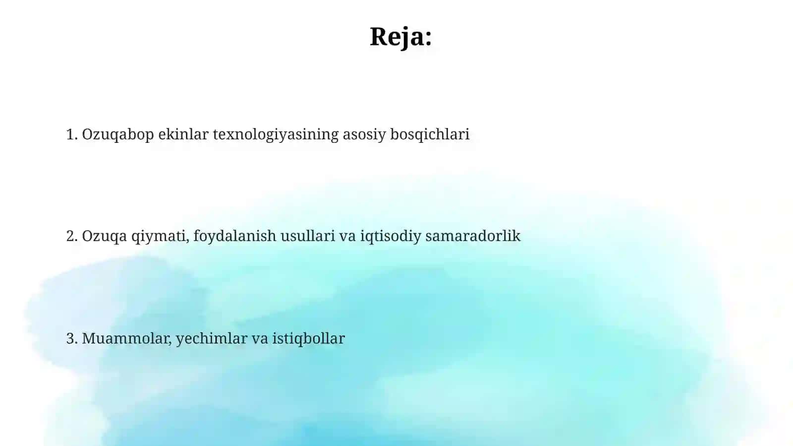 Yem-xashak yetishtirish texnologiyasi 2