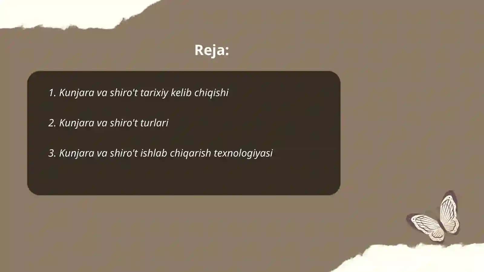 Kunjara va shiro't 2