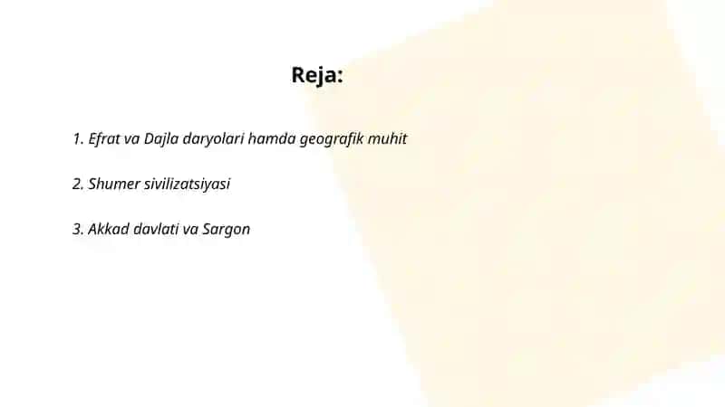 Qadimgi Mesopotamiya 2