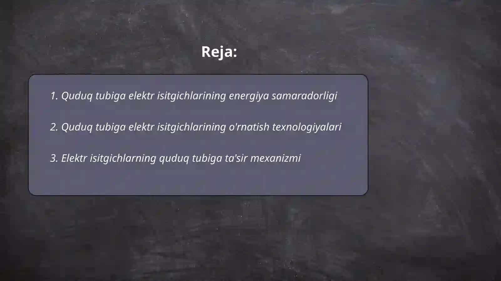 Quduq tubiga elektr isitgich yordamida ishlov berishni hisoblash 2