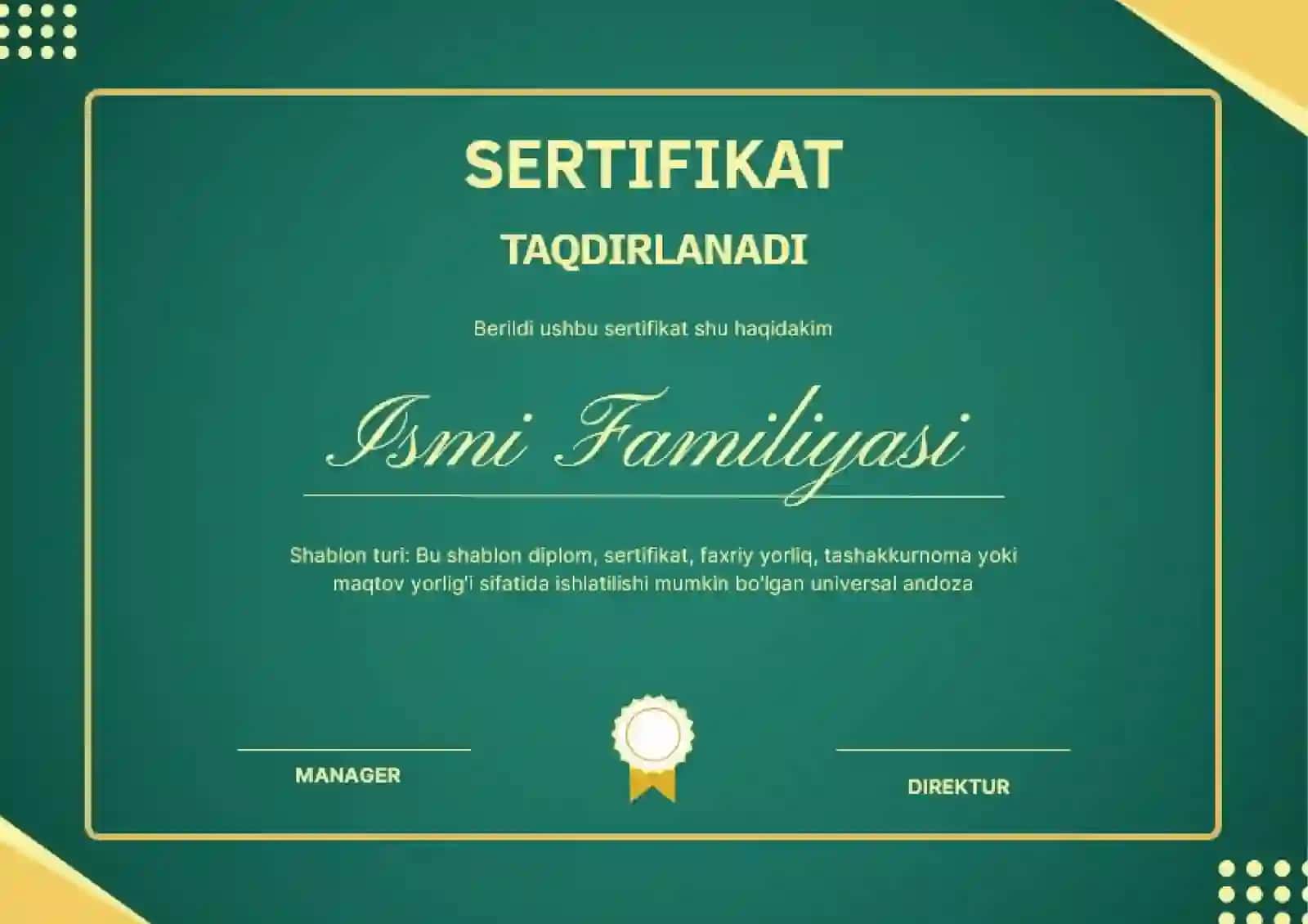Sertifikat 2