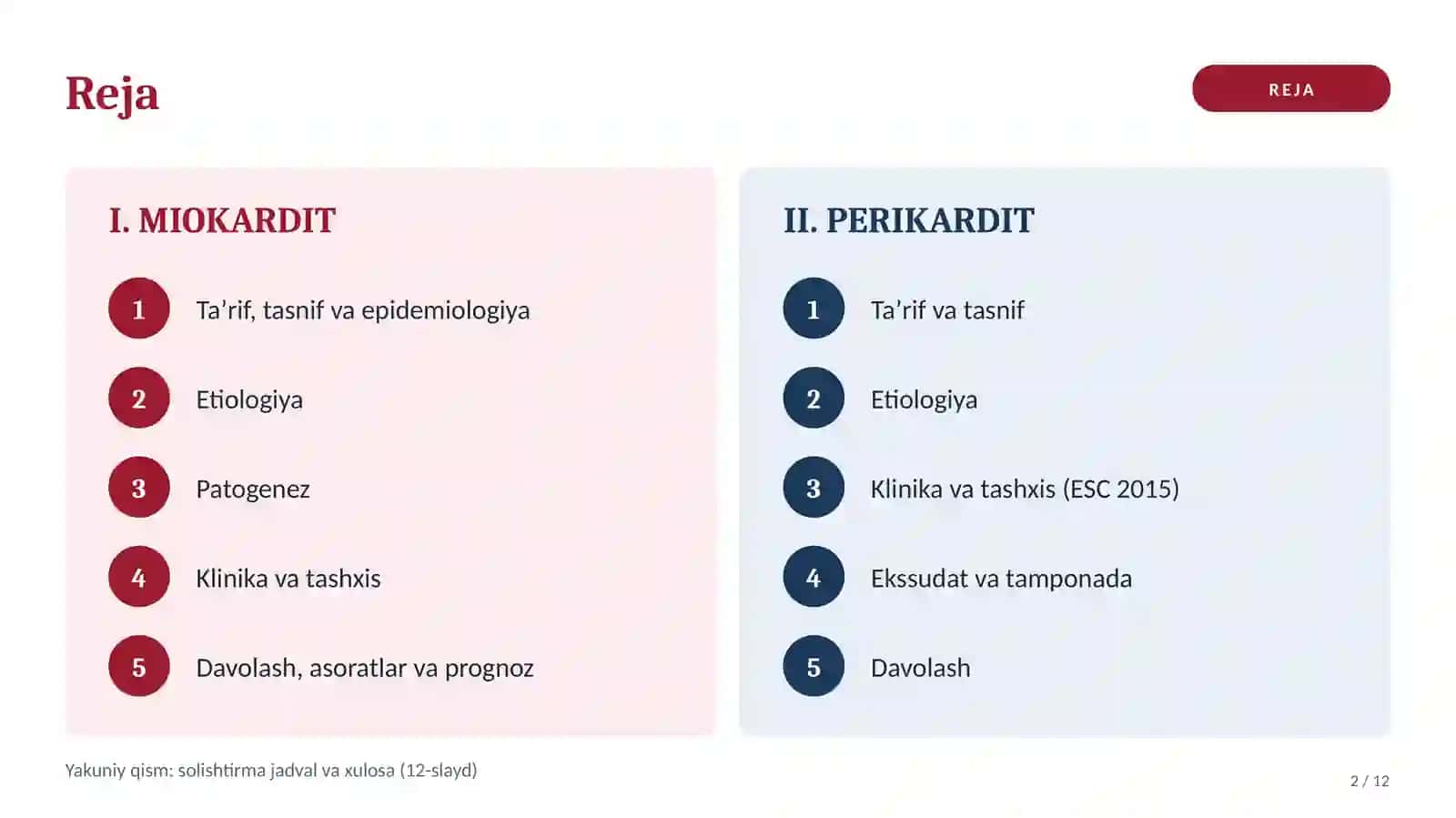 Miokardit perikatditlar 2
