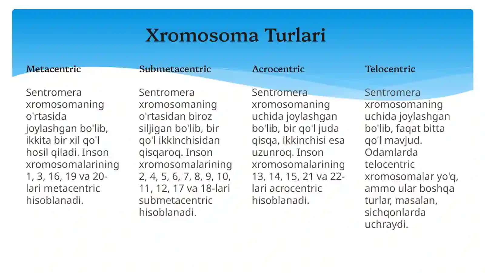 Xromosoma strukturasi 2