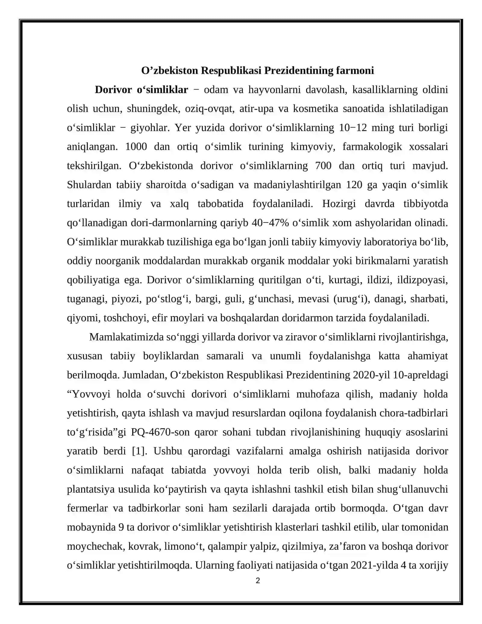 Bangidevona (Дурман обыкновенный) – Datura stramonium L. o’simligini yetishtirish texnologiyasi 2