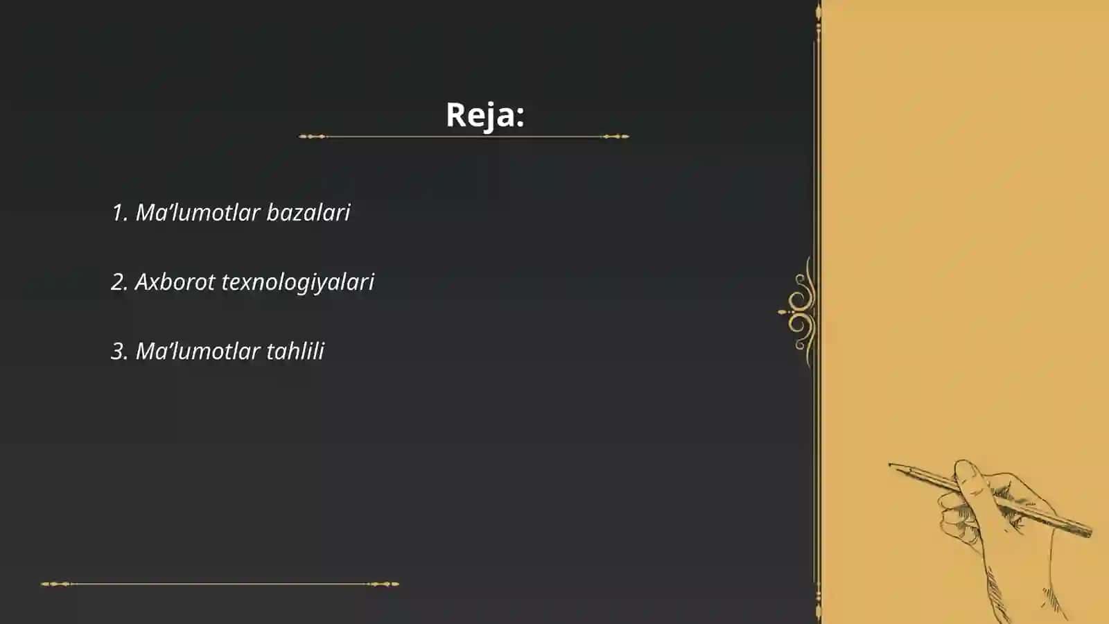 Maʼlumotlar bazalari 2