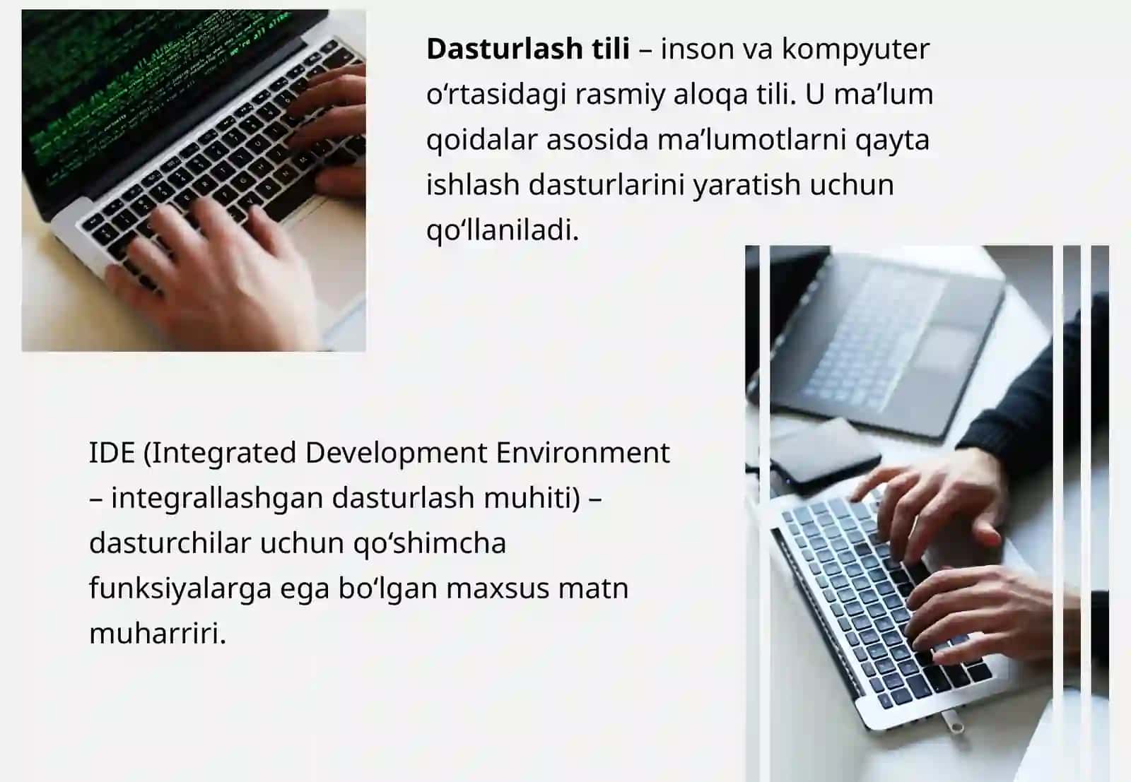 Dasturlashtillari 2