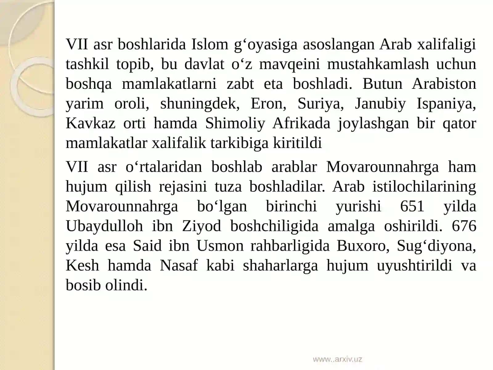 Ta'lim Va Tarbiya Tarixi 2