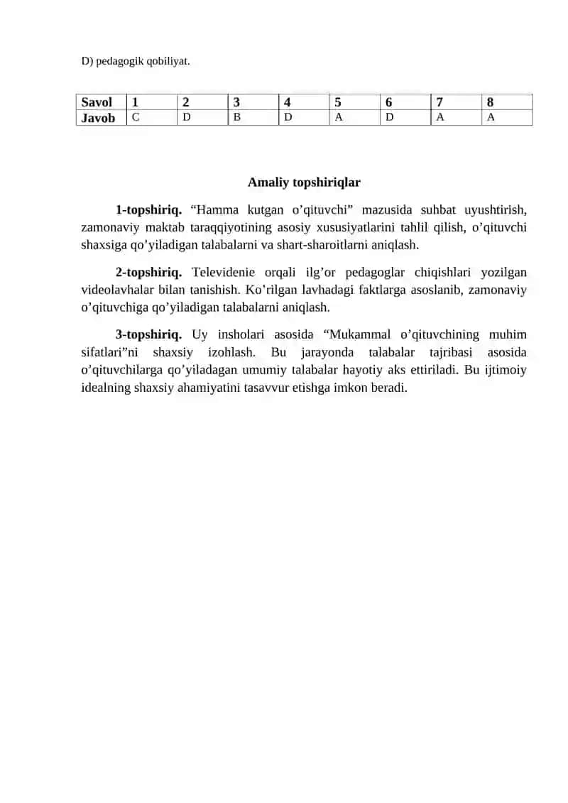 Pedagogik mahorat 2
