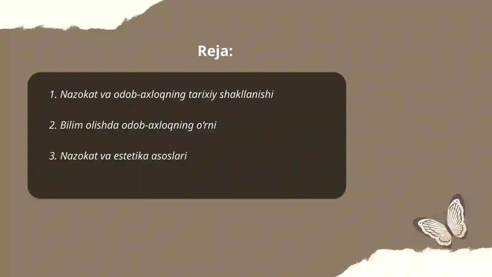 Nazokat va odob-axloq 2