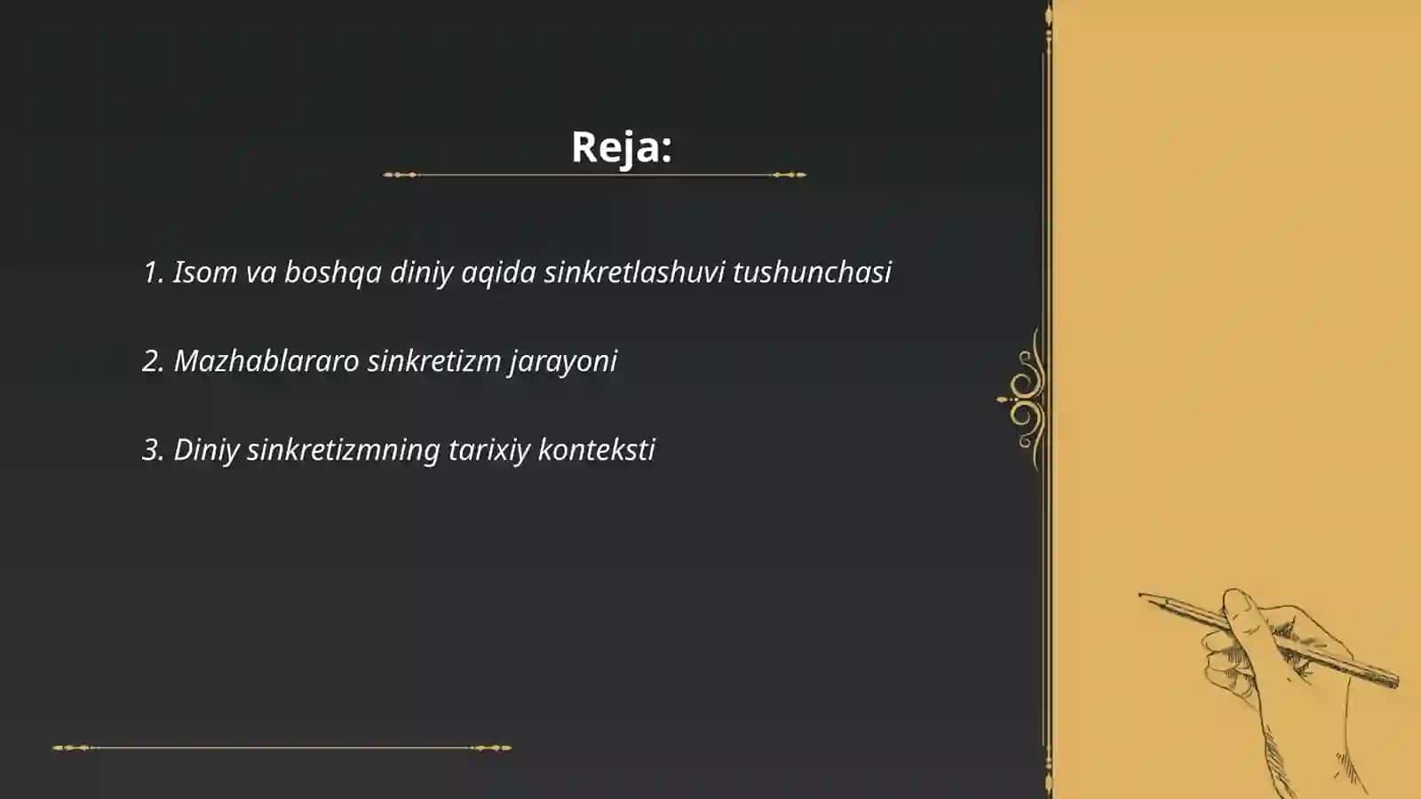 Diniy talimotlar tarixi 2