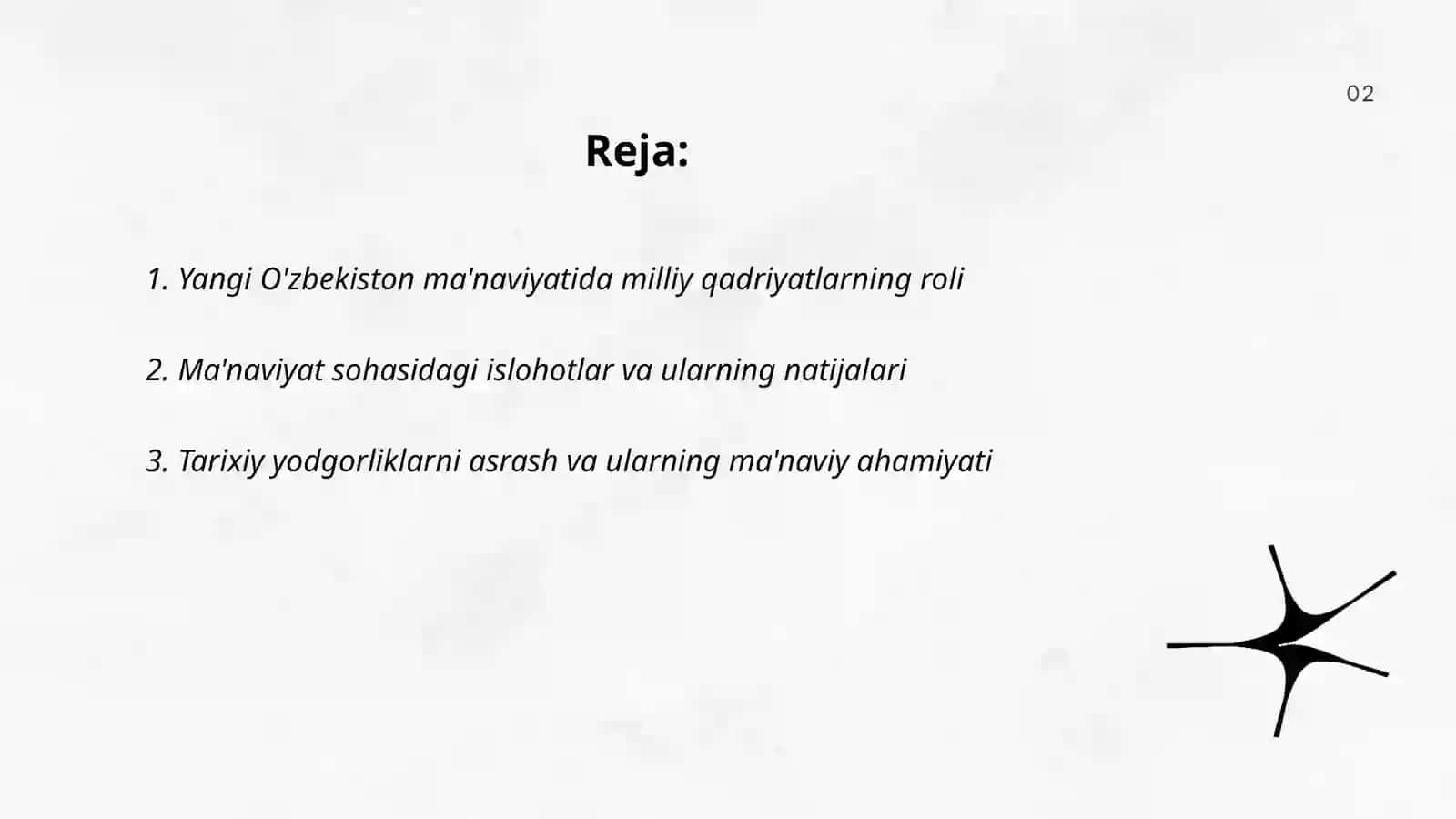 Yangi Oʼzbekistonda amalga oshirilayotgan manaviy oʼzgarishlar 2