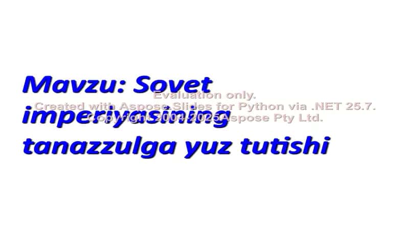 Oʻzbekistonning eng yangi tarixi 2