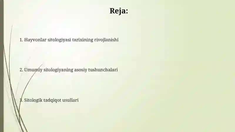 Hayvonlar sitologiyasi tarixi 2