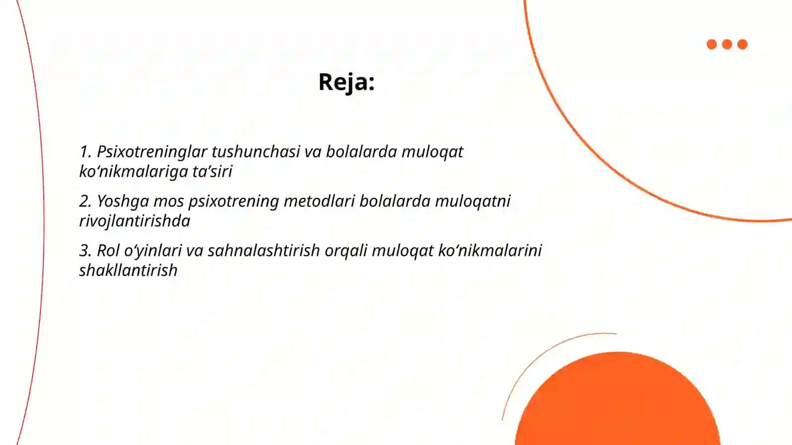 Psixotreninglar asosida bolalarda muloqat koʻnikmalari rivojlantirish 2