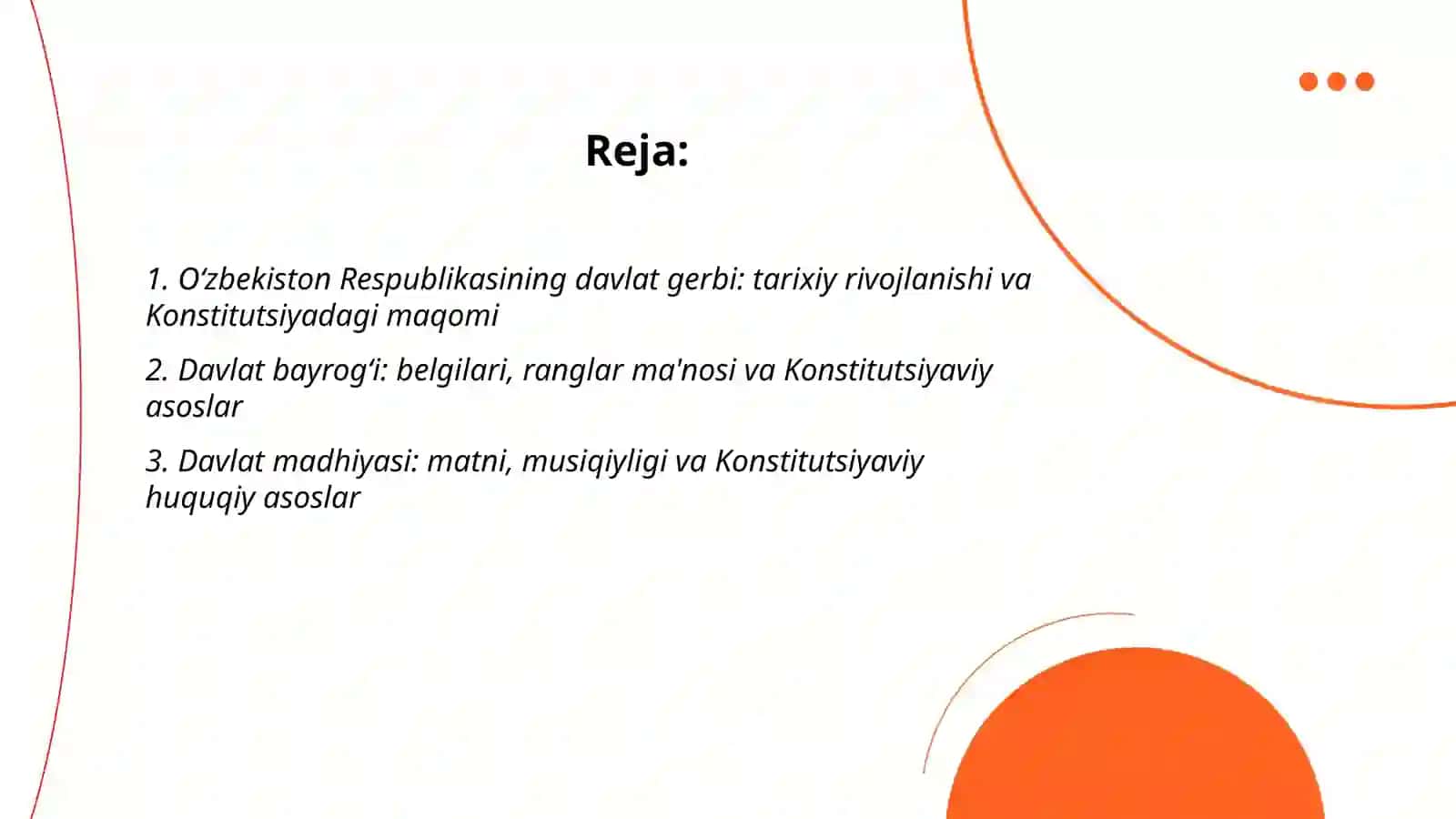 O‘zbekistonning davlat ramzlari va ularning konstitutsiyaviy asoslari 2