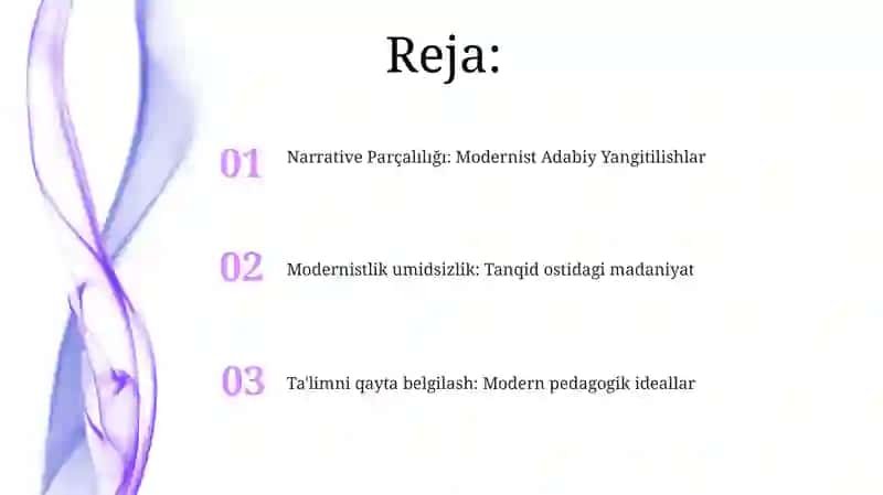 Modernist Yangiliklar 2