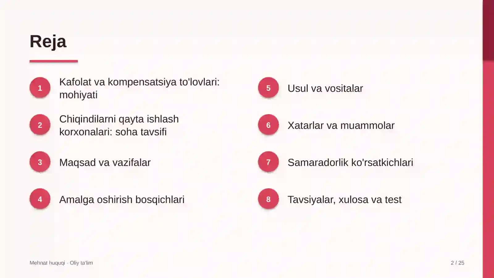 Chiqindilarni qayta ishlash korxonalari mohiyati 2