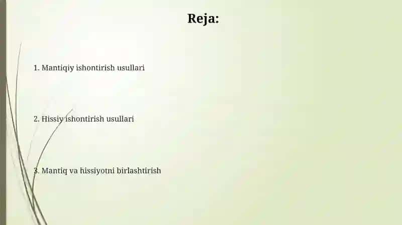 Psixologik ishontirish usullari 2