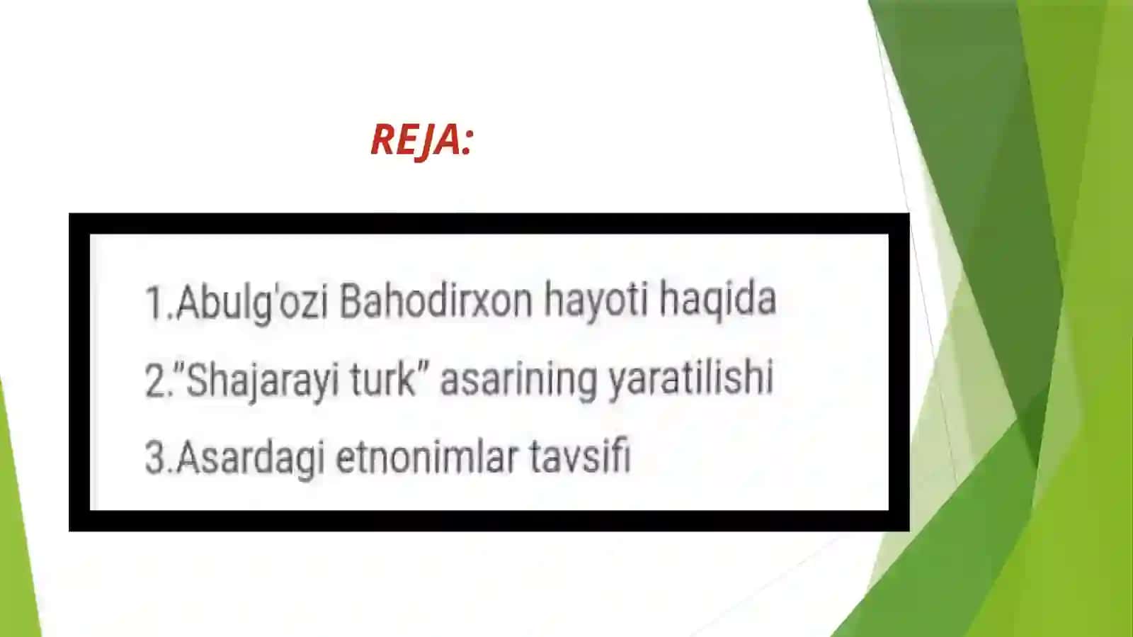 ABULGOZI BAHODIRXONNING “SHAJARAI TURK”ASARIDAGI ETNONIMKAR 2
