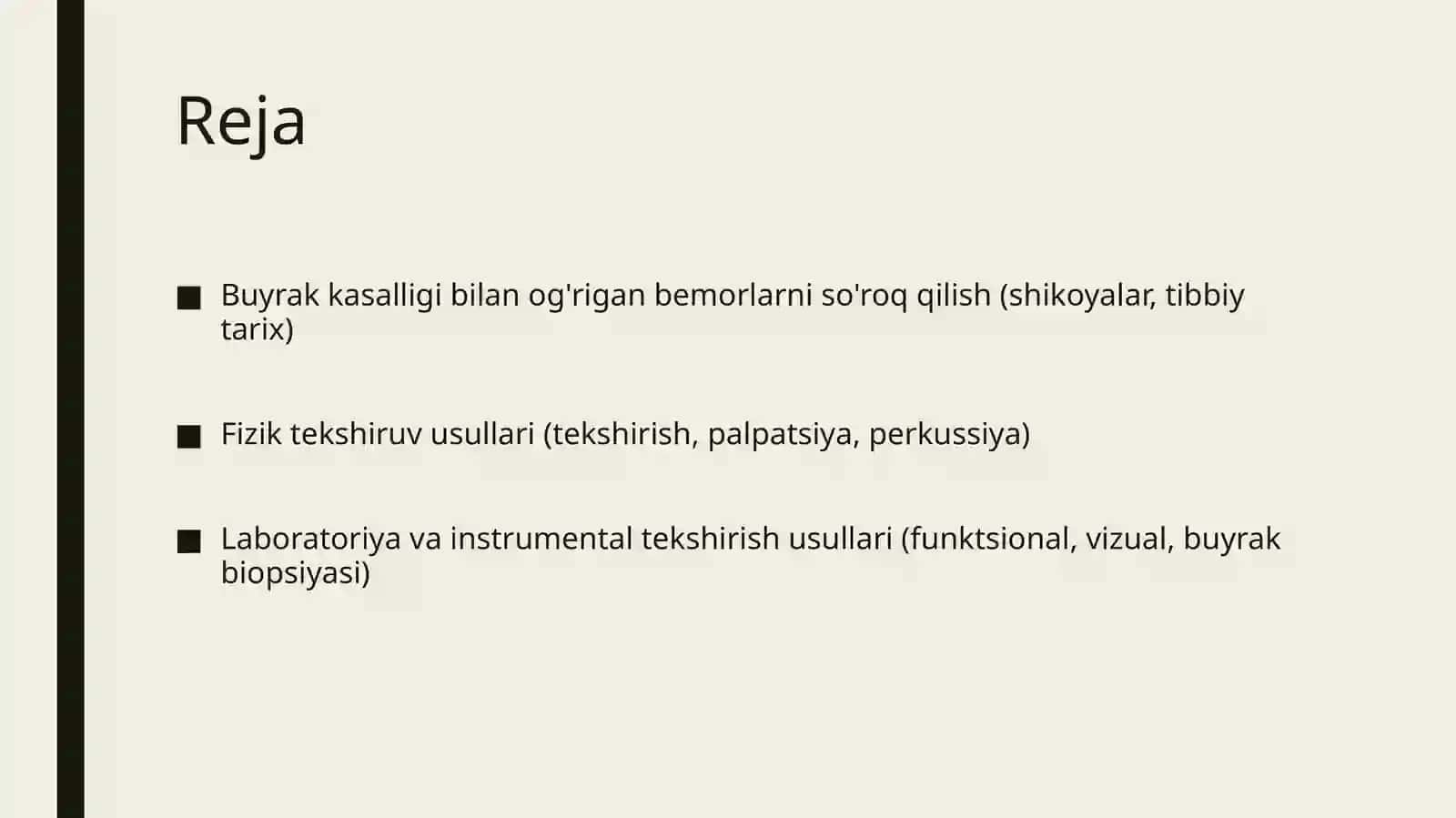 Buyrak kasalliklari bilan og'rigan bemorlarni sho'roq qilish 2